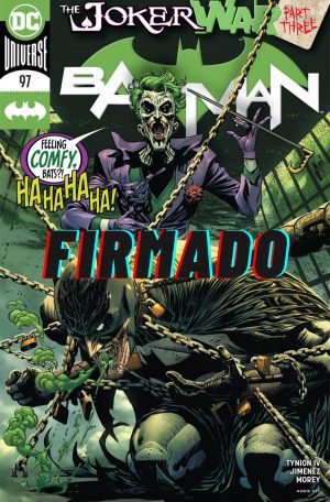Batman Vol 3 #97 Cover A Regular Guillem March Cover Signed by Tomeu Morey