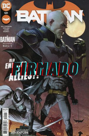 Batman Vol 3 #121 Cover A Regular Jorge Molina Cover Signed by Tomeu Morey