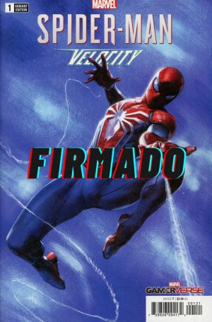Spider-Man Velocity #1 Cover B Variant Gabriele Dell'Otto Cover Signed by Gabriele Dell'Otto