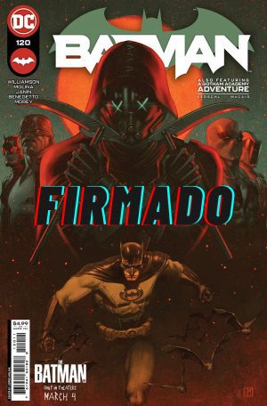 Batman Vol 3 #120 Cover A Regular Jorge Molina Cover Signed by Tomeu Morey