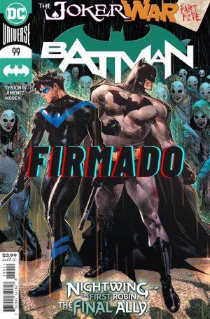Batman Vol 3 #Batman Vol 3 #99 Cover A Regular Jorge Jimenez Cover Signed by Tomeu Morey