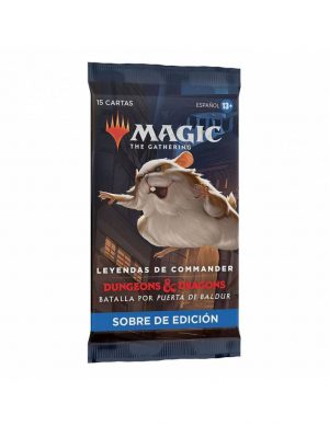 Magic the Gathering Leyendas de Commander: D&D Batalla por Puerta de Baldur Sobre de Edición en español