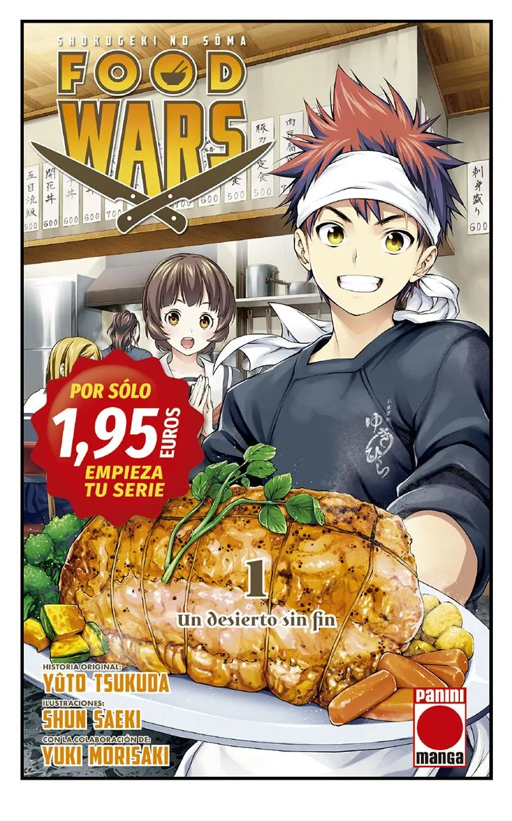 Food Wars 01 Precio Especial ⭐tajmahalcomics