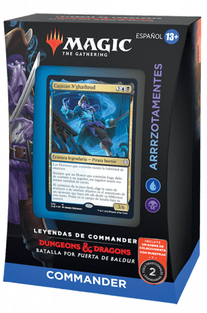 Magic the Gathering Leyendas de Commander: D&D Batalla por Puerta de Baldur - Mazo Commander Arrrzotamentes