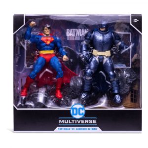 DC Multiverse Batman: The Dark Knights Returns: Superman vs Armored Batman Action Figure