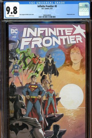 Infinite Frontier #0 Cover H DF CGC Graded 9.8