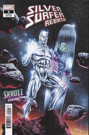 Silver Surfer Rebirth #5 Cover B Variant Mico Suayan Skrull Cover