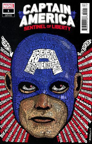 Captain America Sentinel Of Liberty Vol 2 #1 Cover D Variant John Mavroudis Cover