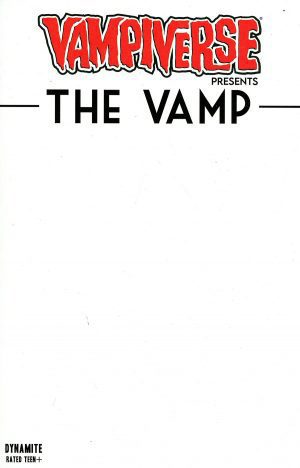 Vampiverse Presents The Vamp #1 (One Shot) Cover D Variant Blank Authentix Cover