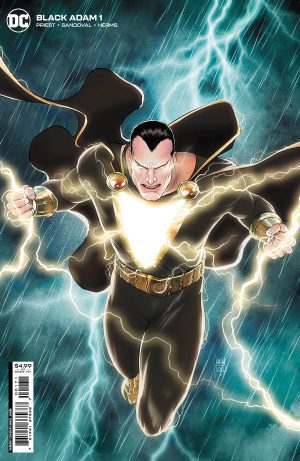 Black Adam #1 Cover D Variant Mikel Janin Card Stock Cover