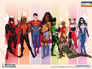 DC Pride 2022 #1 (One Shot) Cover B Variant Joshua Sway Swaby Wraparound Cover