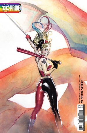 Harley Quinn Vol 4 #16 Cover C Variant Olivier Coipel Pride Month Card Stock Cover