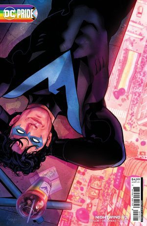 Nightwing Vol 4 #93 Cover C Variant Nick Robles Pride Month Card Stock Cover