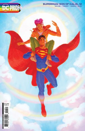 Superman Son Of Kal-El #12 Cover C Variant David Talaski Pride Month Card Stock Cover