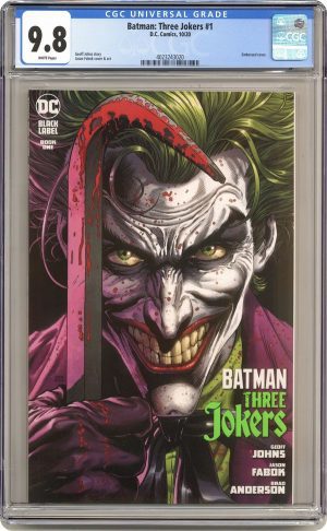 Batman Three Jokers #1 Cover F DF CGC Graded 9.8