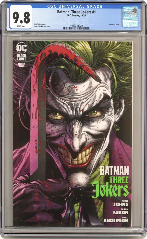 Batman Three Jokers #1 Cover F DF CGC Graded  ⋆ tajmahalcomics