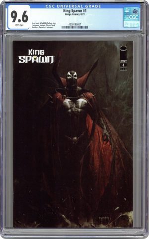King Spawn #1 Cover A Regular Puppeteer Lee Cover CGC 9.6