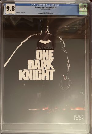 Batman One Dark Knight #1 Cover D DF CGC Graded 9.8