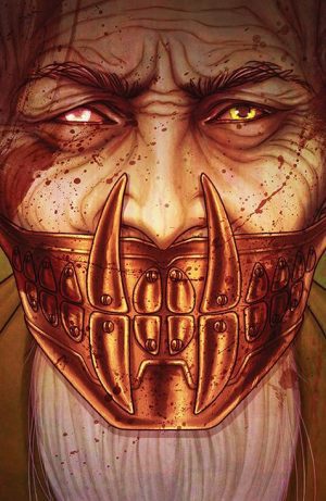 Something Is Killing The Children #24 Cover C Variant Jenny Frison Die-Cut Bloody Mask Cover