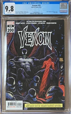 Venom Vol 4 #35 Cover A Regular Ryan Stegman Cover CGC 9.8