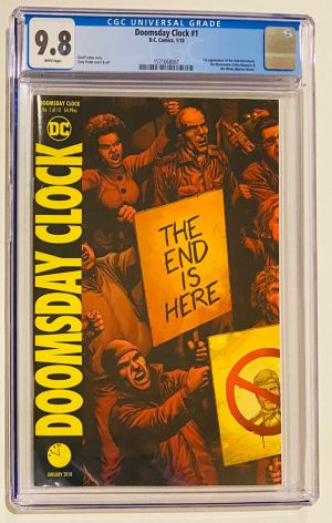 Doomsday Clock #1 Cover A Gary Frank Cover CGC 9.8
