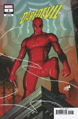Daredevil Vol 7 #1 Cover B Variant David Nakayama Spider-Man Cover