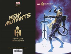 New Mutants Vol 4 #27 Cover C Variant Russell Dauterman Hellfire Gala Cover