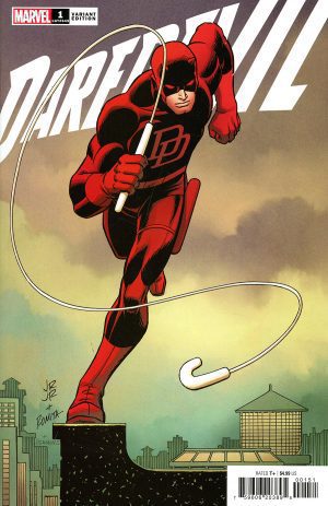 Daredevil Vol 7 #1 Cover F Variant John Romita Jr & John Romita Sr Cover