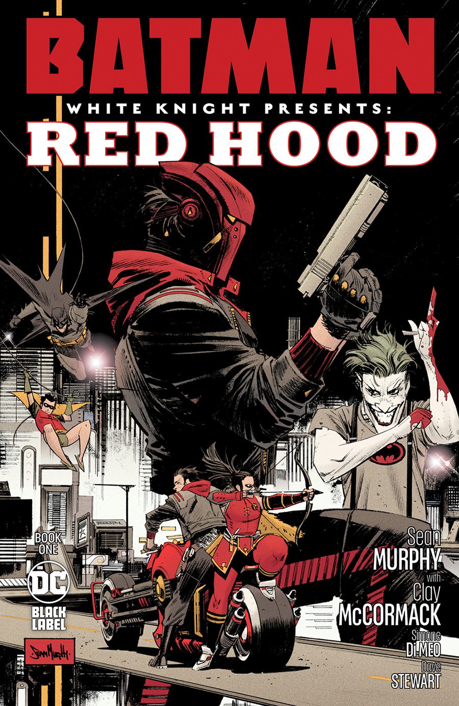 Batman White Presents Red Hood Cover A Sean Murphy Cover ⋆ tajmahalcomics