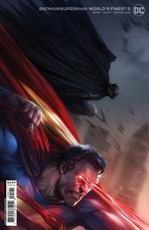 Batman/Superman Worlds Finest #5 Cover B Variant Francesco Mattina Card Stock Cover