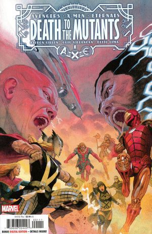 A.X.E. Death To The Mutants #1 Cover A Regular Esad Ribic Cover