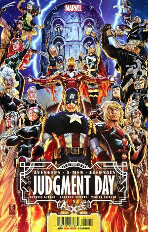 A.X.E. Judgment Day #1 Cover A Regular Mark Brooks Cover