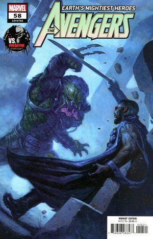 Avengers Vol 7 #58 Cover B Variant EM Gist Predator Cover
