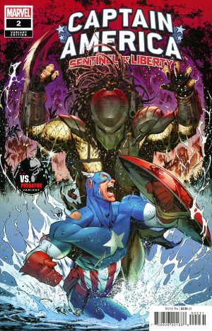 Captain America Sentinel Of Liberty Vol 2 #2 Cover B Variant Iban Coello Predator Cover