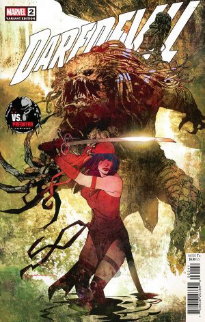 Daredevil Vol 7 #2 Cover B Variant Bill Sienkiewicz Predator Cover (#650)