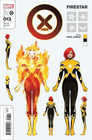 X-Men Vol 6 #13 Cover E Incentive Pepe Larraz Design Variant Cover
