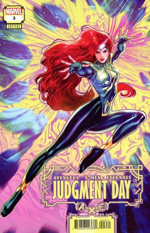 A.X.E. Judgment Day #3 Cover B Variant Lucas Werneck Women Of A.X.E. Cover