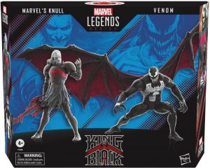 Marvel Legends Spider-Man 60 Amazing Years Series King in Black: Marvel's Knull and Venom Action Figures