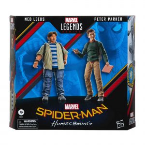 Marvel Legends Spider-Man Homecoming Series Ned Leeds & Peter Parker Action Figures