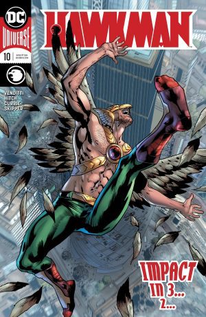 Hawkman Vol 5 #10 Cover A Regular Bryan Hitch Cover