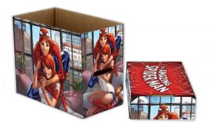 Caja para comics MARVEL COMICS SPIDER-MAN & MARY JANE SHORT COMIC STORAGE BOX