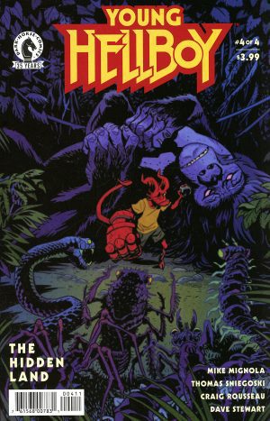 Young Hellboy The Hidden Land #4 Cover A Regular Matt Smith Cover