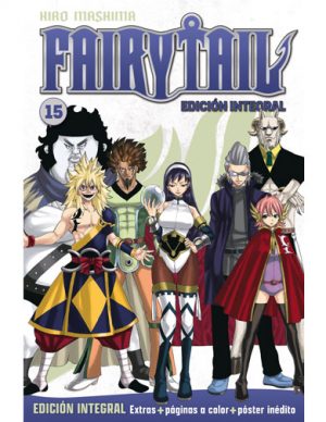 Coleccionable Fairy Tail Edición Integral Libro 15