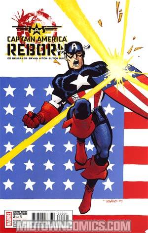 Captain America Reborn #2 Incentive Tim Sale Variant Cover