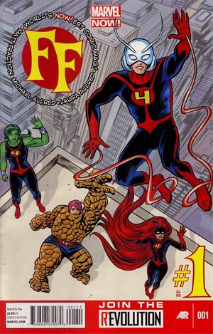 FF Vol 2 #1 Cover A Regular Mike Allred Cover