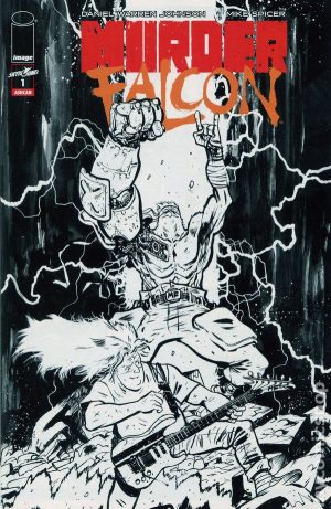 Murder Falcon Ashcan Edition #1 Daniel Warren Johnson Cover