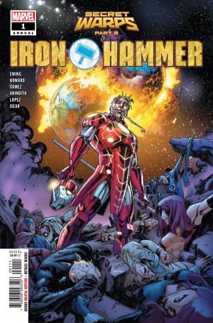 Secret Warps Iron Hammer Annual #1 Cover A Regular Carlos Gomez Cover