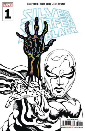 Silver Surfer Black #1 Cover L 3rd Ptg Variant Tradd Moore Cover