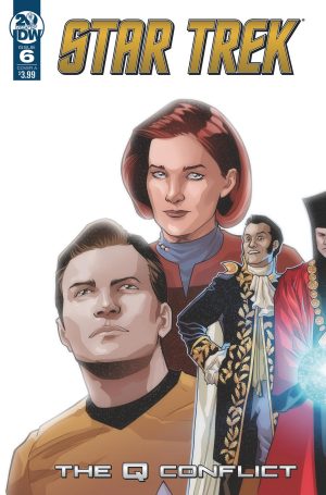 Star Trek Q Conflict #6 Cover A Regular David Messina Cover