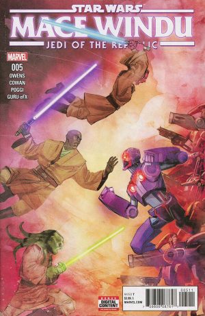 Star Wars Jedi Of The Republic Mace Windu #5 Cover A Regular Rod Reis Cover